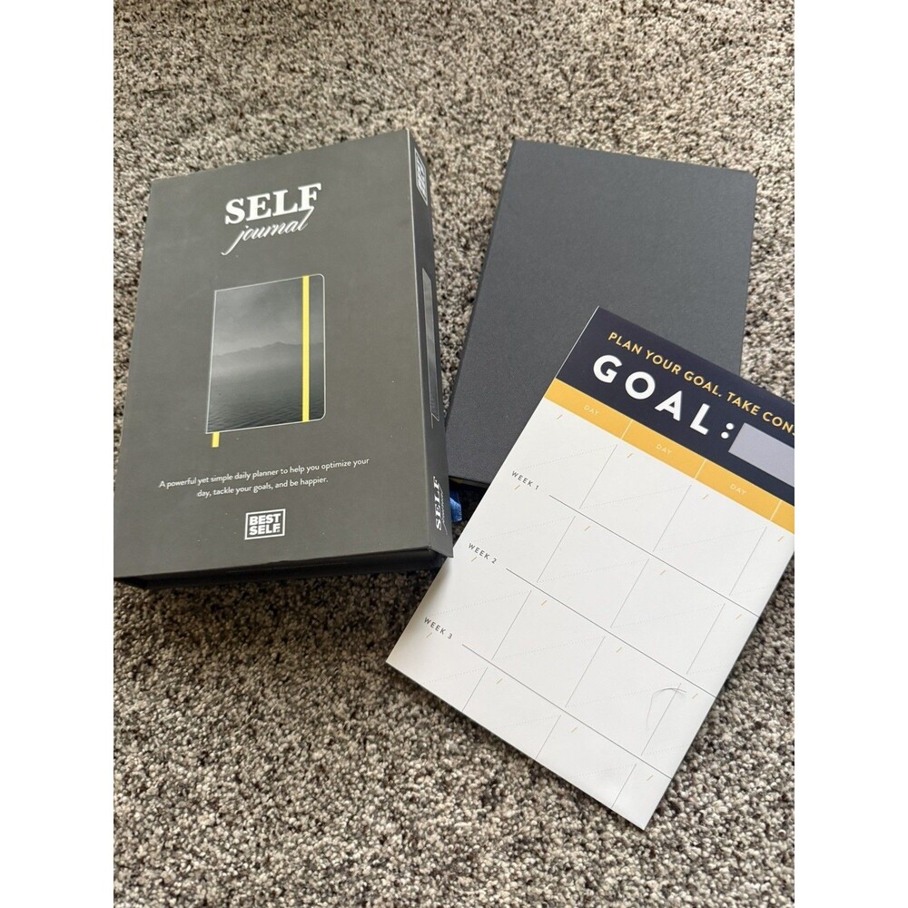 Bestself Co. Self Journal Boxed Charcoal Flagship Edition - Unused